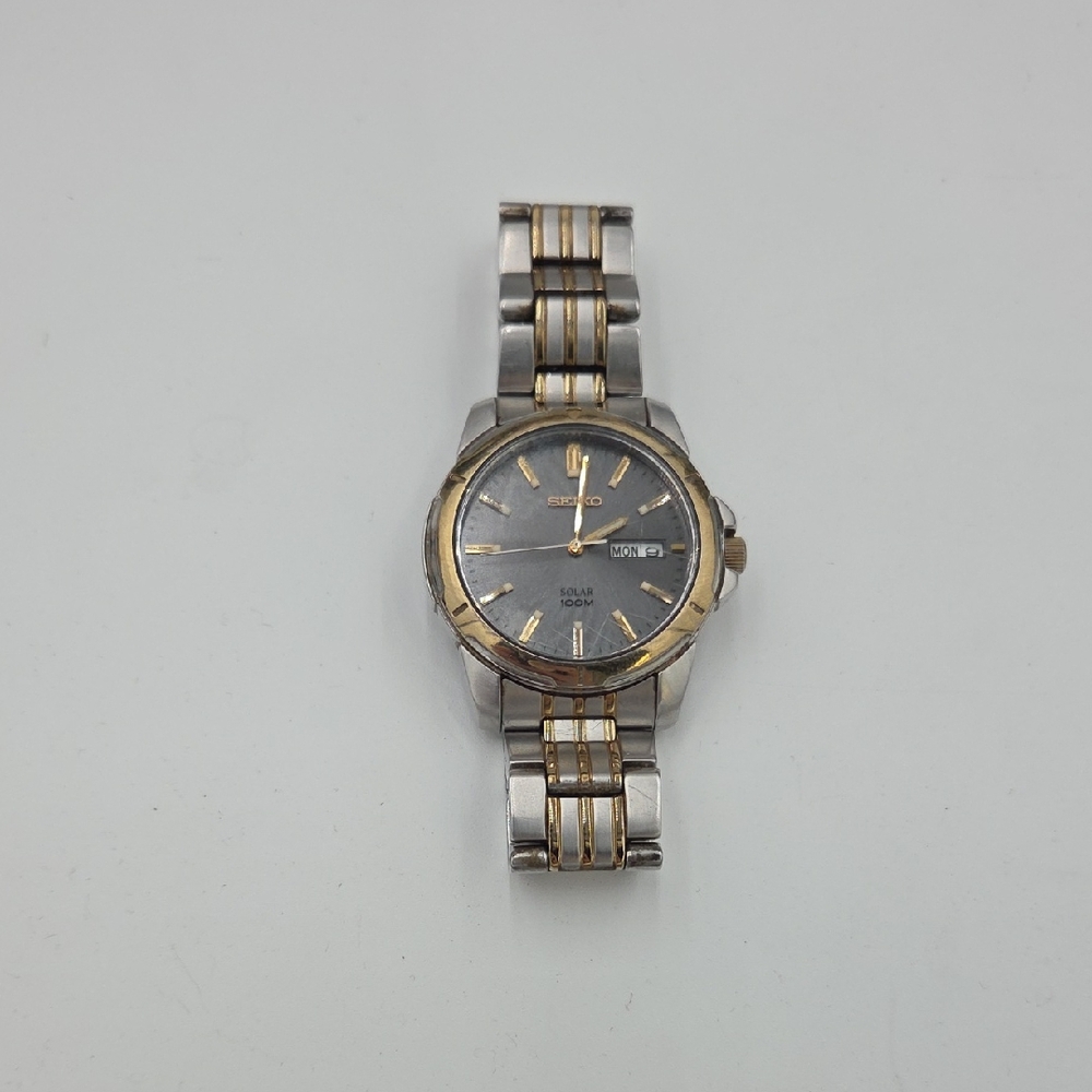 Seiko Two-Tone Silver and Gold Men's Watch
